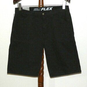 Genuine Dickies Black Duck Flex Waist Shorts Men's size 34 Regular Fit NWT